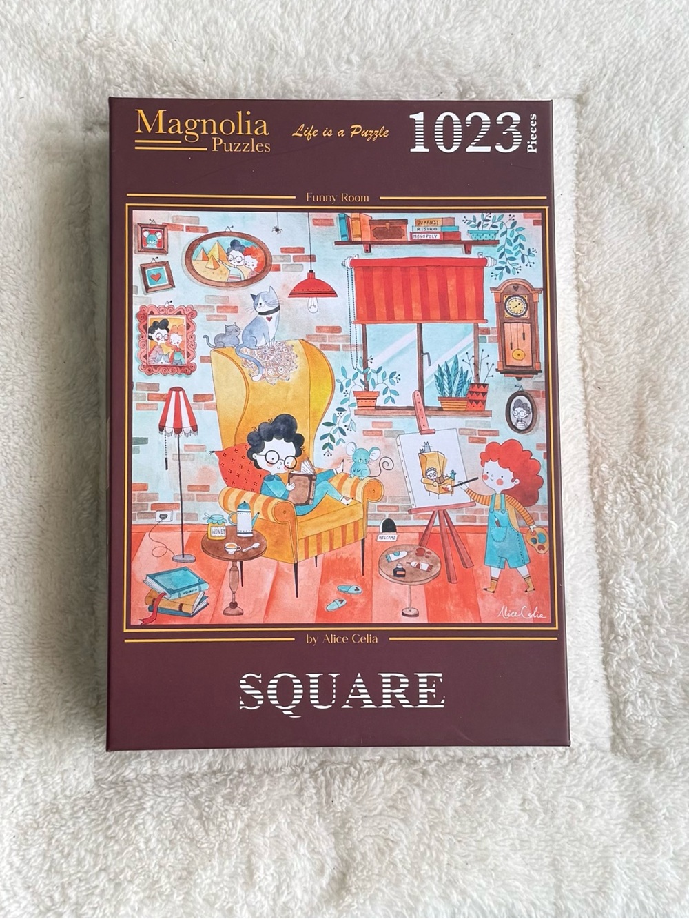 Magnolia Puzzles  Funny Room 1023-Piece Puzzle